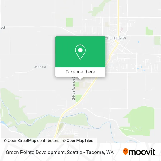 Mapa de Green Pointe Development