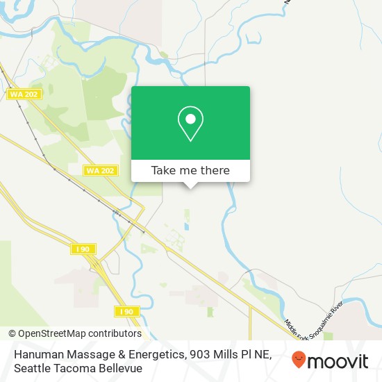 Hanuman Massage & Energetics, 903 Mills Pl NE map