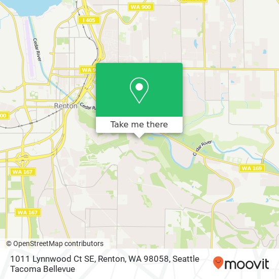 1011 Lynnwood Ct SE, Renton, WA 98058 map