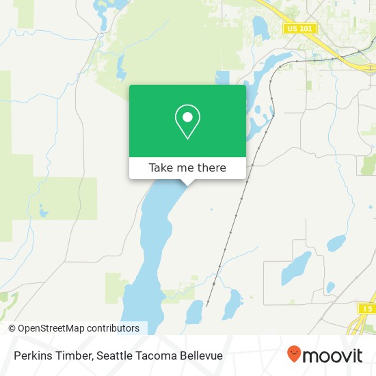 Mapa de Perkins Timber, 4125 Dent Rd SW