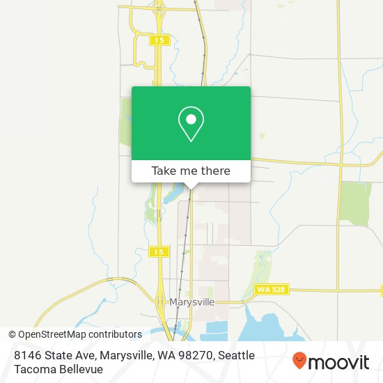 Mapa de 8146 State Ave, Marysville, WA 98270