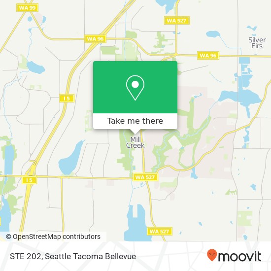 Mapa de STE 202, 15224 Main St STE 202, Mill Creek, WA 98012, USA