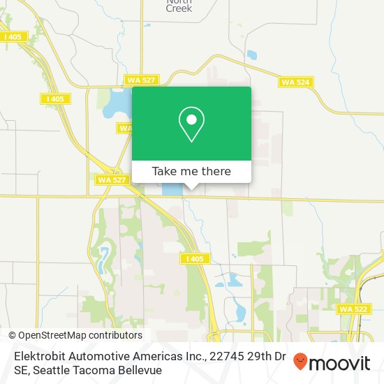 Elektrobit Automotive Americas Inc., 22745 29th Dr SE map