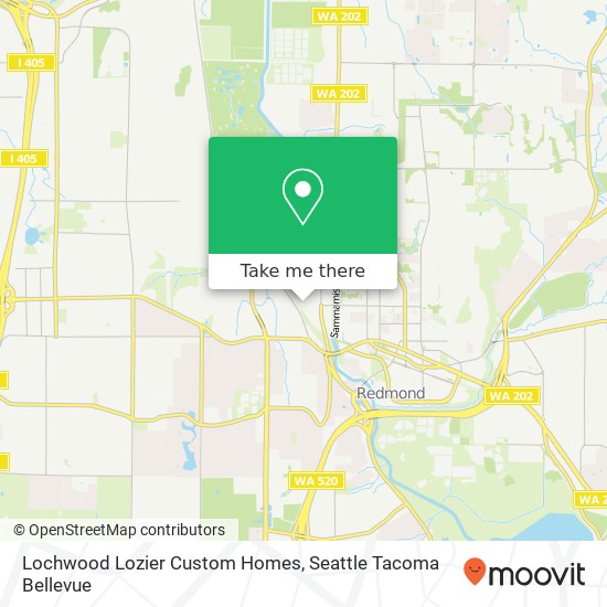 Mapa de Lochwood Lozier Custom Homes