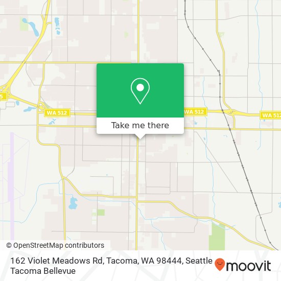 162 Violet Meadows Rd, Tacoma, WA 98444 map