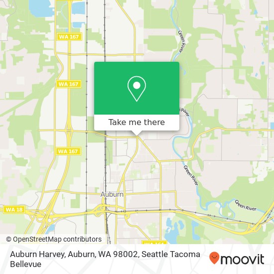 Auburn Harvey, Auburn, WA 98002 map