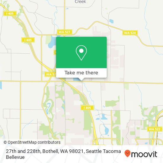 Mapa de 27th and 228th, Bothell, WA 98021