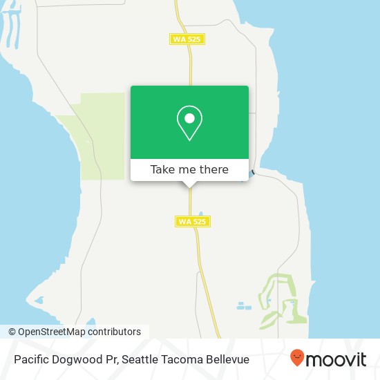 Mapa de Pacific Dogwood Pr, Greenbank, WA 98253