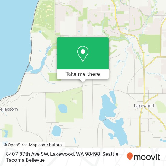 8407 87th Ave SW, Lakewood, WA 98498 map