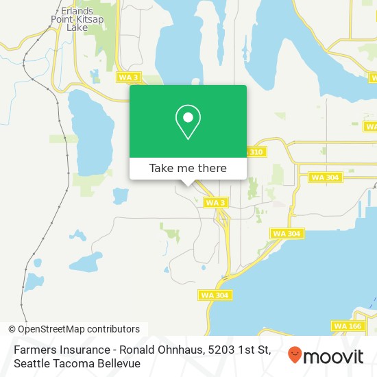 Farmers Insurance - Ronald Ohnhaus, 5203 1st St map