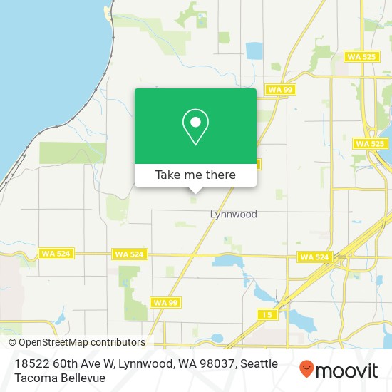 18522 60th Ave W, Lynnwood, WA 98037 map