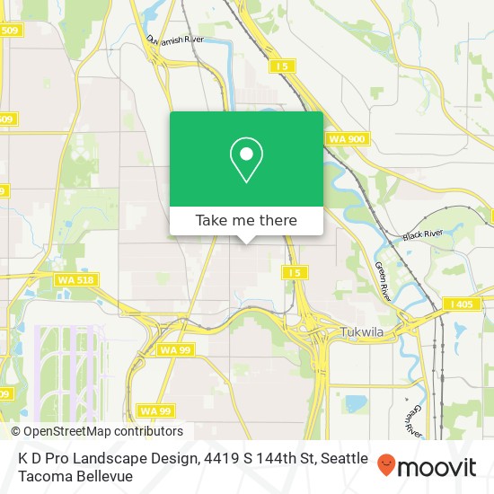 K D Pro Landscape Design, 4419 S 144th St map