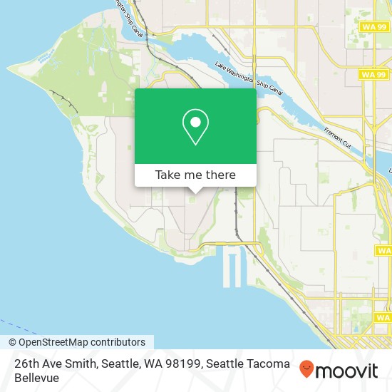 26th Ave Smith, Seattle, WA 98199 map