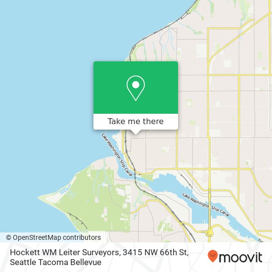 Hockett WM Leiter Surveyors, 3415 NW 66th St map