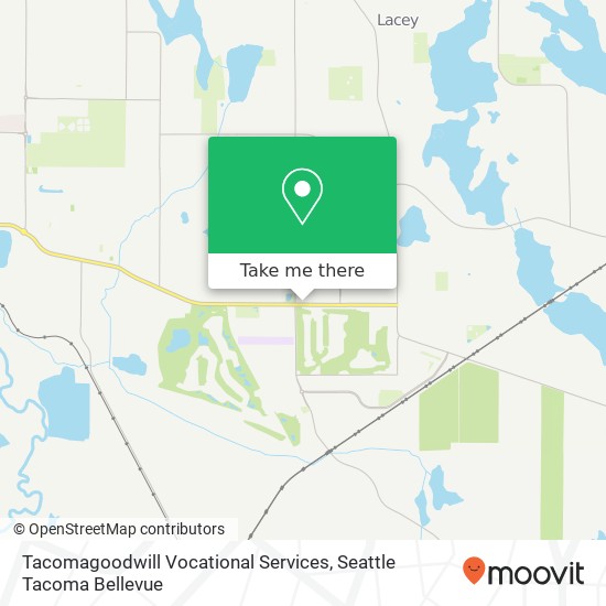 Tacomagoodwill Vocational Services map