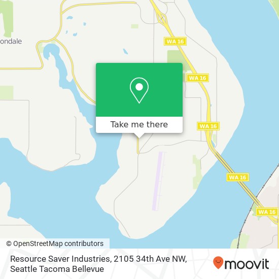 Resource Saver Industries, 2105 34th Ave NW map