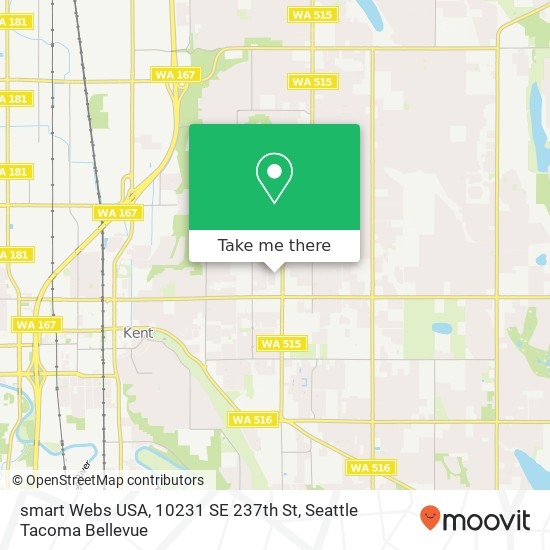Mapa de smart Webs USA, 10231 SE 237th St