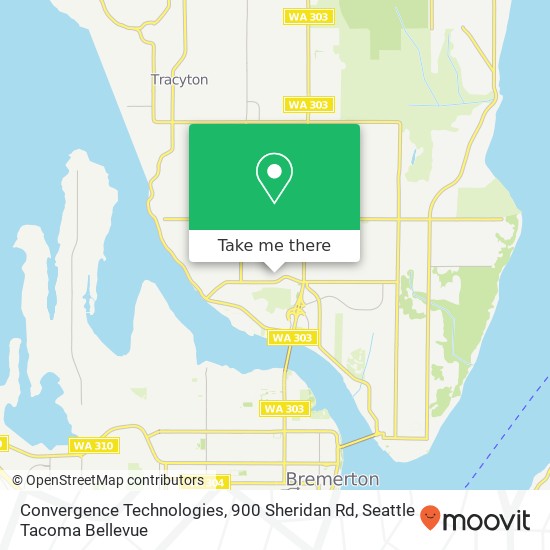 Convergence Technologies, 900 Sheridan Rd map