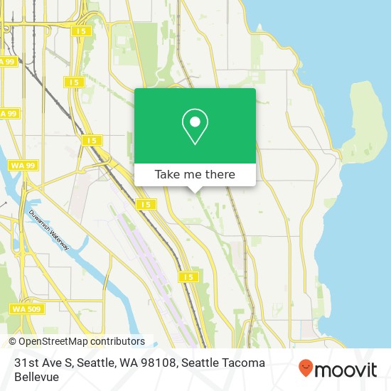 31st Ave S, Seattle, WA 98108 map