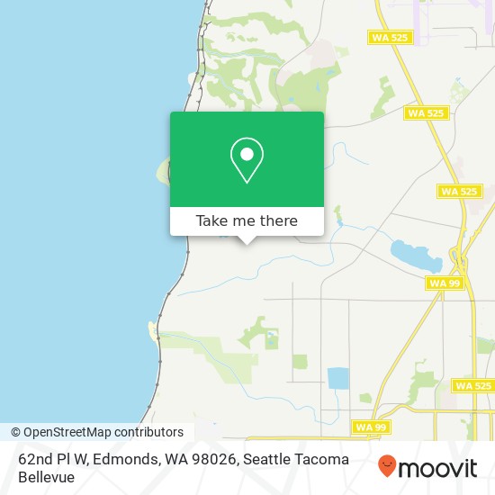 62nd Pl W, Edmonds, WA 98026 map