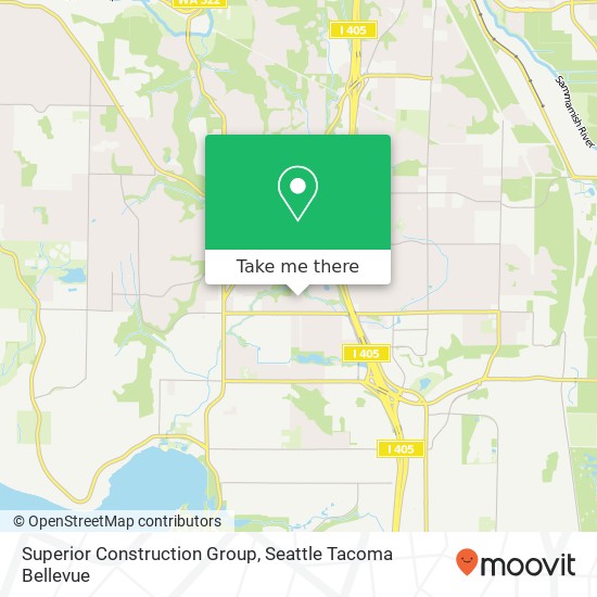 Superior Construction Group map