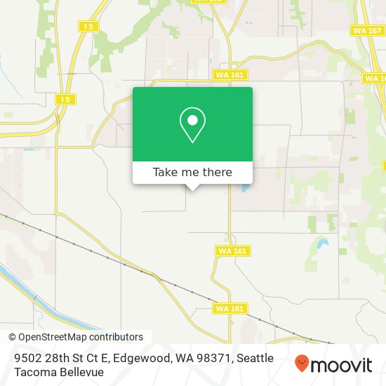 9502 28th St Ct E, Edgewood, WA 98371 map