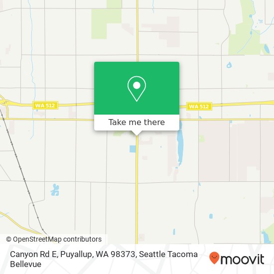 Canyon Rd E, Puyallup, WA 98373 map