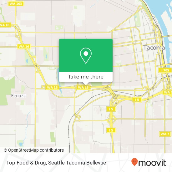 Top Food & Drug map