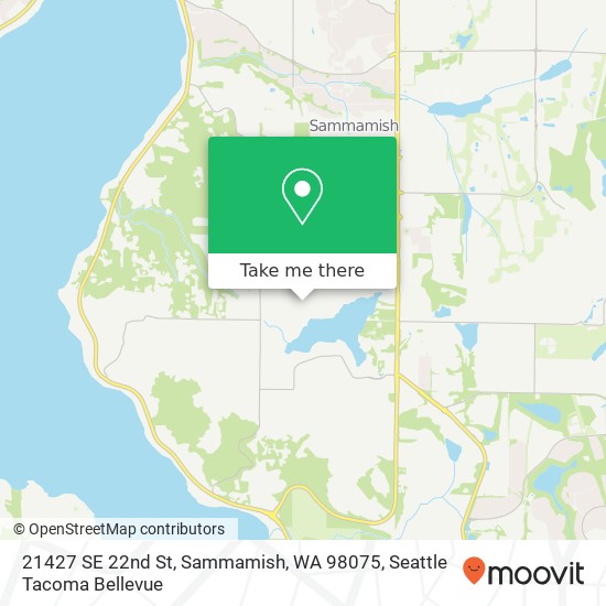 21427 SE 22nd St, Sammamish, WA 98075 map