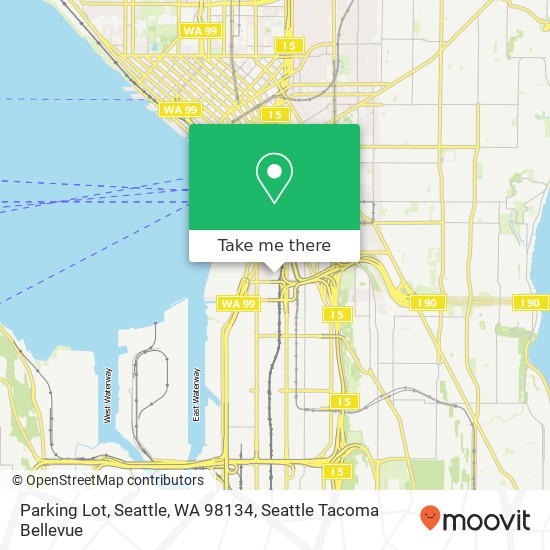 Parking Lot, Seattle, WA 98134 map