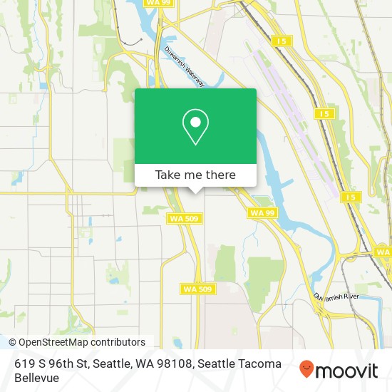 619 S 96th St, Seattle, WA 98108 map