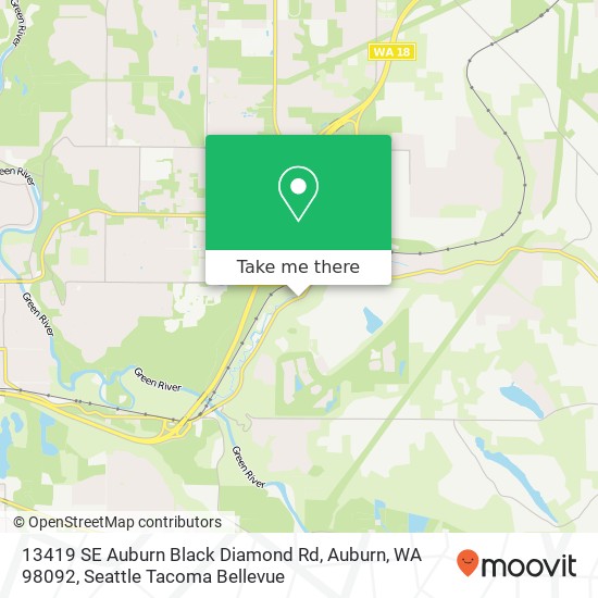 13419 SE Auburn Black Diamond Rd, Auburn, WA 98092 map