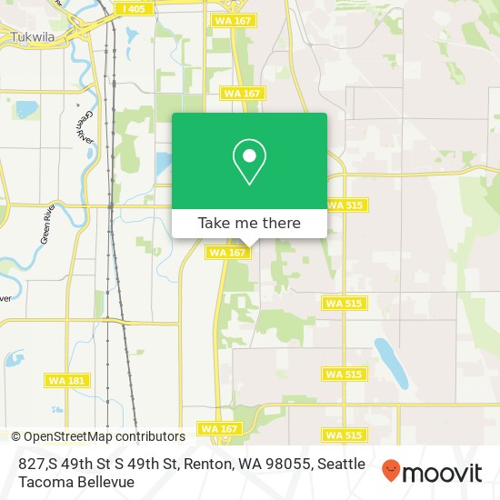 827,S 49th St S 49th St, Renton, WA 98055 map