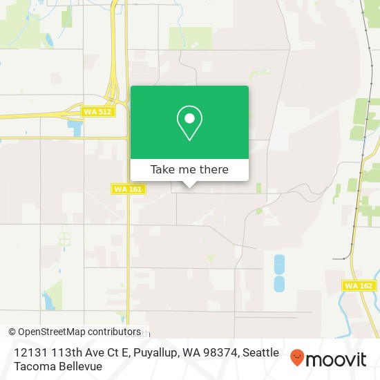 12131 113th Ave Ct E, Puyallup, WA 98374 map