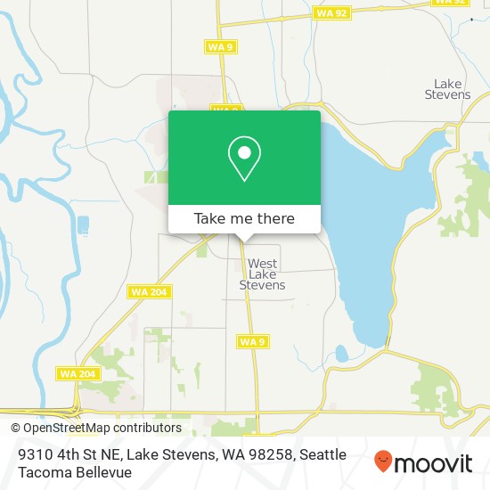 9310 4th St NE, Lake Stevens, WA 98258 map