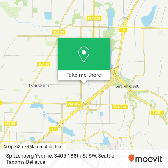 Mapa de Spitzenberg Yvonne, 3405 188th St SW