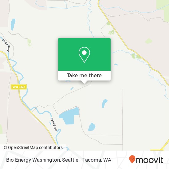 Bio Energy Washington, 16650 228th Ave SE map