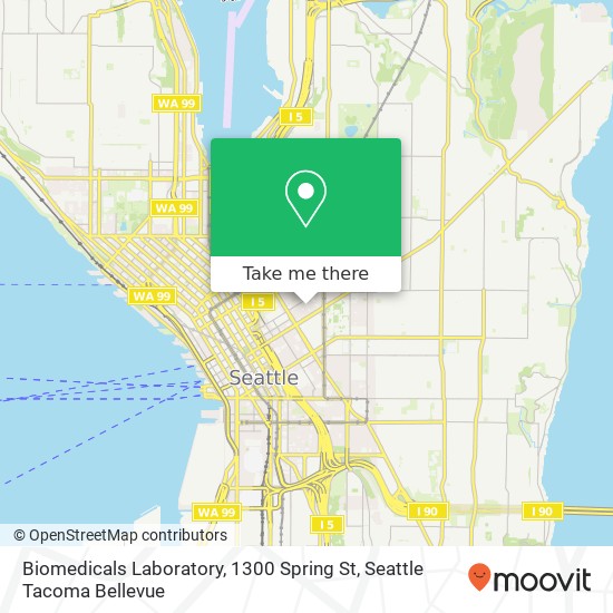 Biomedicals Laboratory, 1300 Spring St map