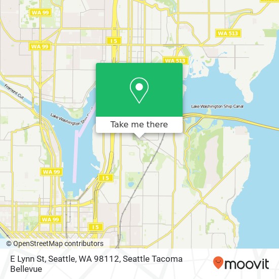 E Lynn St, Seattle, WA 98112 map
