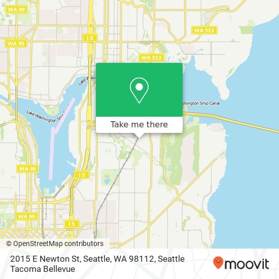 2015 E Newton St, Seattle, WA 98112 map