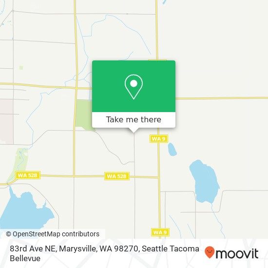 Mapa de 83rd Ave NE, Marysville, WA 98270