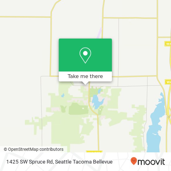 1425 SW Spruce Rd, Port Orchard, WA 98367 map