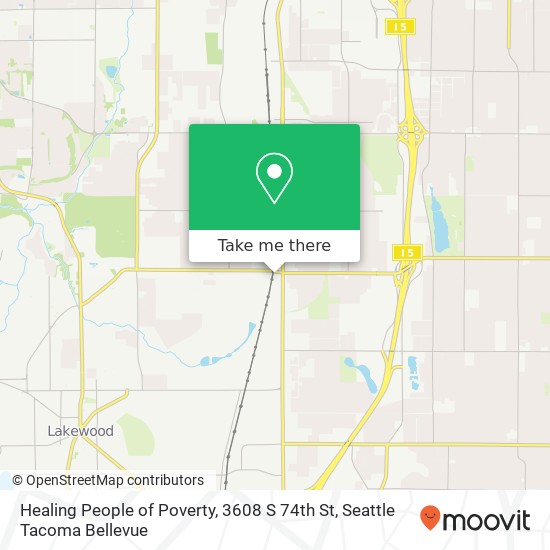 Healing People of Poverty, 3608 S 74th St map