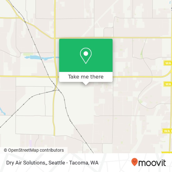 Mapa de Dry Air Solutions,, 6614 179th Street Ct E