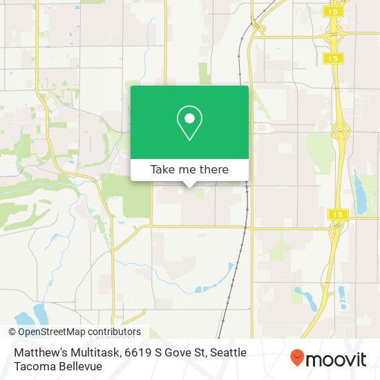 Matthew's Multitask, 6619 S Gove St map