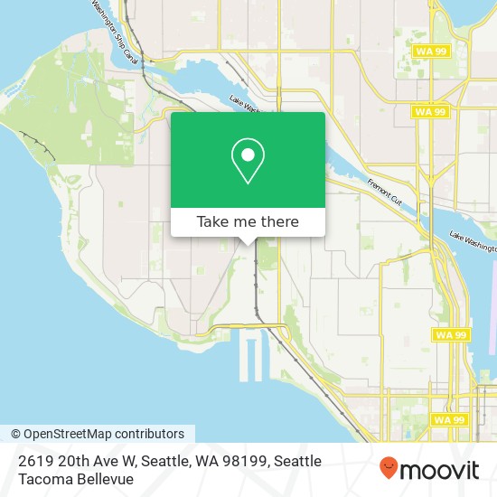 2619 20th Ave W, Seattle, WA 98199 map