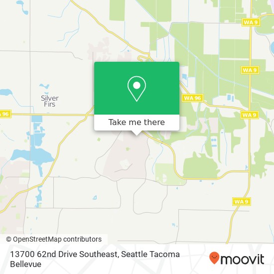 Mapa de 13700 62nd Drive Southeast, 13700 62nd Dr SE, Everett, WA 98208, USA