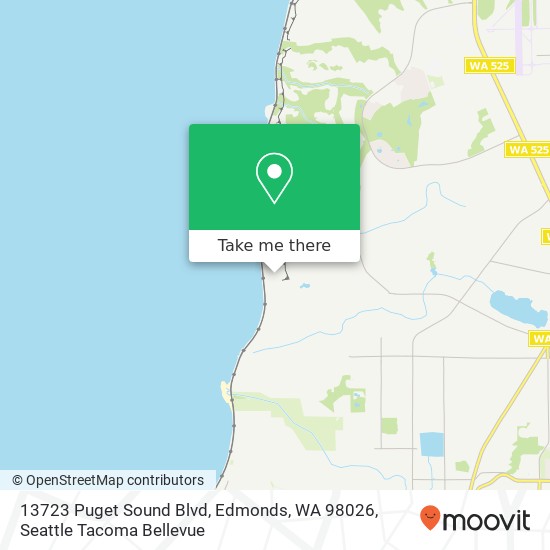 13723 Puget Sound Blvd, Edmonds, WA 98026 map