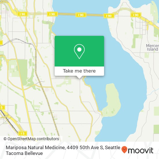 Mariposa Natural Medicine, 4409 50th Ave S map