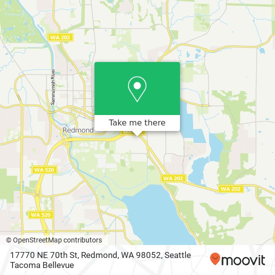 17770 NE 70th St, Redmond, WA 98052 map